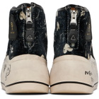 R13 Black Kurt High Top Sneakers