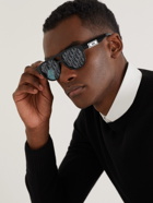 Dior Eyewear - DiorB23 Aviator-Style Acetate Mirrored Sunglasses