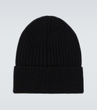 Moncler Grenoble Ribbed-knit virgin wool beanie