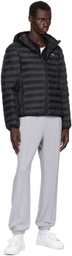 Lacoste Black Zip Puffer Jacket