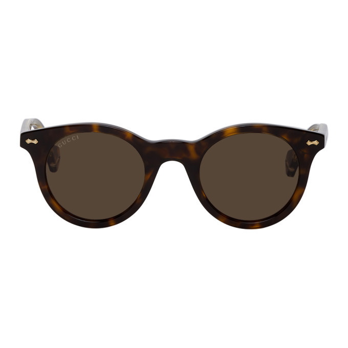 Photo: Gucci Tortoiseshell GG0736S Sunglasses