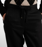 'S Max Mara Wool flannel sweatpants