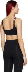 Live the Process Black Crescent Bra