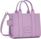 Marc Jacobs Purple 'The Leather Crossbody' Tote