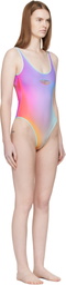 Casablanca Multicolor Glass Gradient Swimsuit