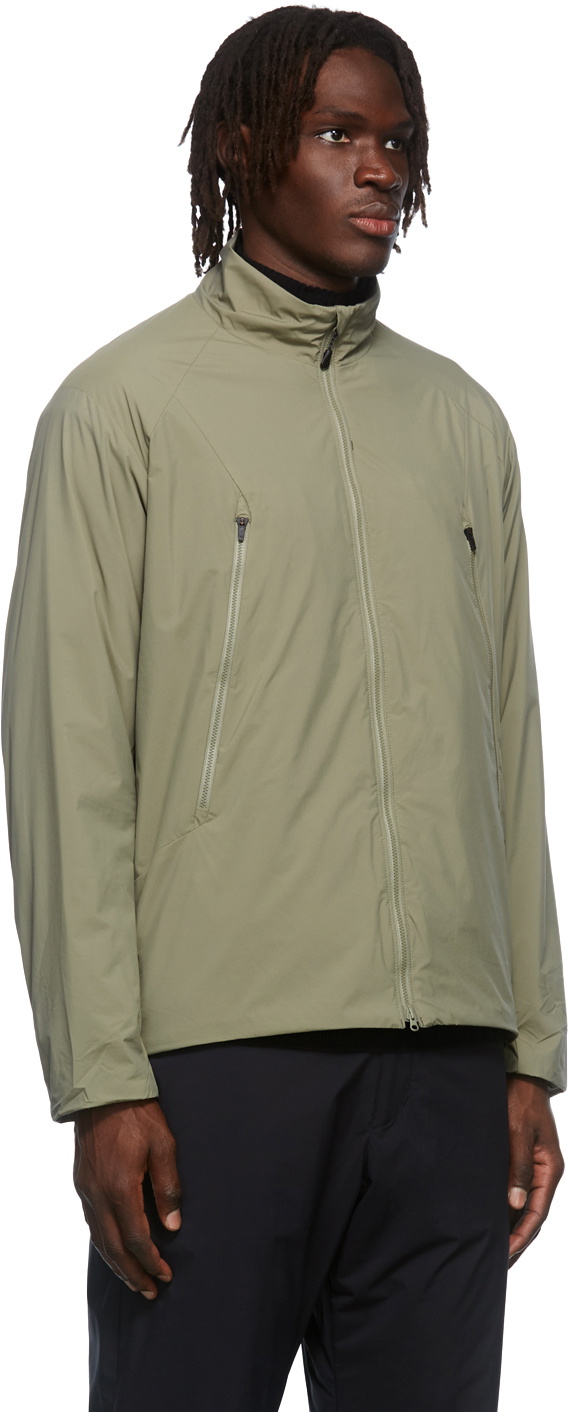 Snow Peak Khaki Nylon Ripstop 2L Octa Jacket Snow Peak