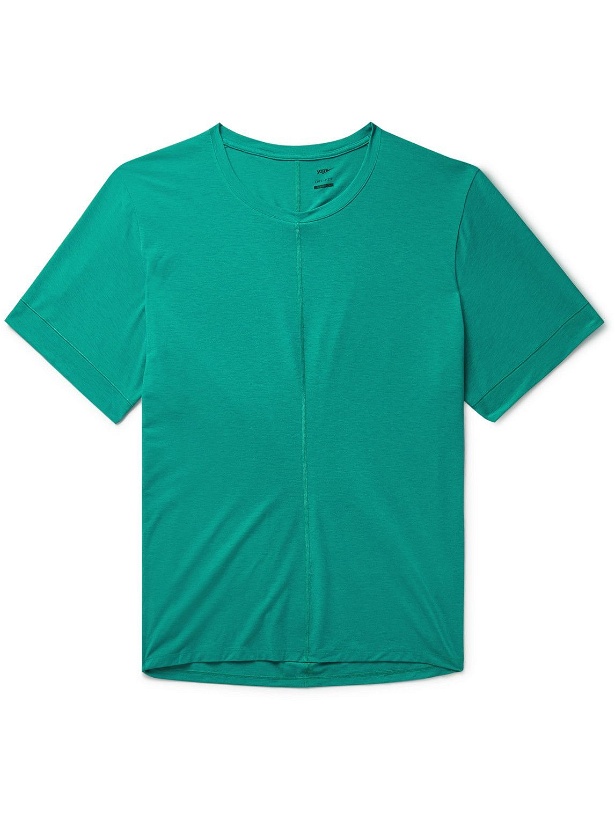 Photo: Nike Training - Slim-Fit Dri-FIT Yoga T-Shirt - Green