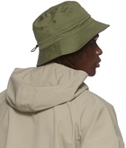 Gramicci Reversible Green & Black Twill Bucket Hat