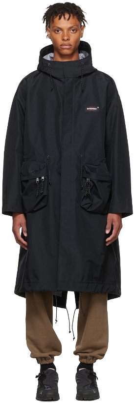 Photo: Undercover Black Eastpak Edition Nylon Coat