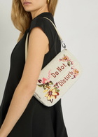 Staud Timmy Embroidered Beaded Shoulder bag - Pink - One Size