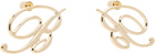 Blumarine Gold Mini Earrings