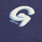 Gramicci Men's Big G Logo Crew Sweat in Navy Pigment