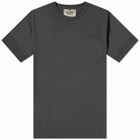 Nigel Cabourn Men's Military Pocket T-Shirt in Black