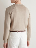 Boglioli - Garment-Dyed Cotton Sweater - Neutrals