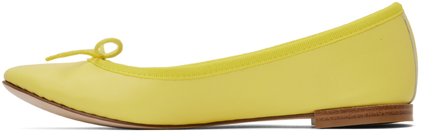 Repetto Yellow Cendrillon Ballerina Flats Repetto