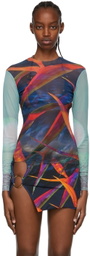 Louisa Ballou Multicolor Polyester T-Shirt