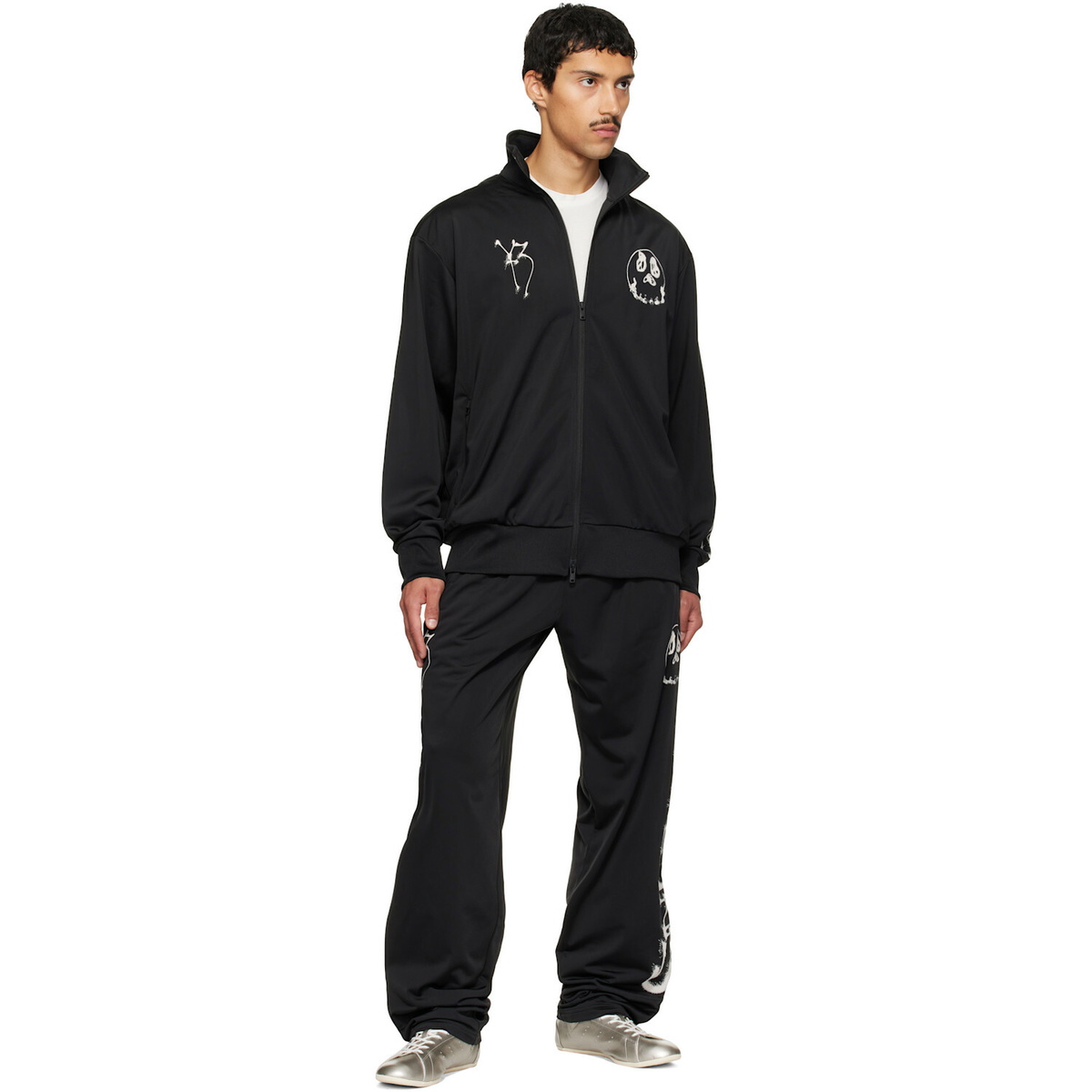 Y-3 Black Chito Edition Graphic Track Pants