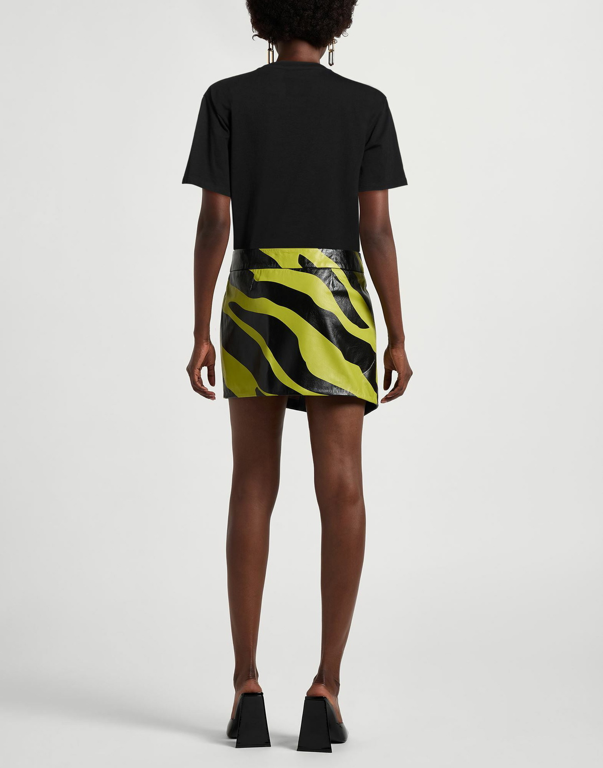 Koché Womens T-shirt in Black