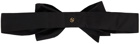 Gucci Black Self-Tie Bow Tie