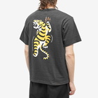 Human Made Men's Logo Tiger T-Shirt in Black