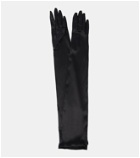 Dolce&Gabbana Kim long satin gloves
