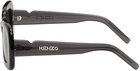 Kenzo Black Smoke Sunglasses