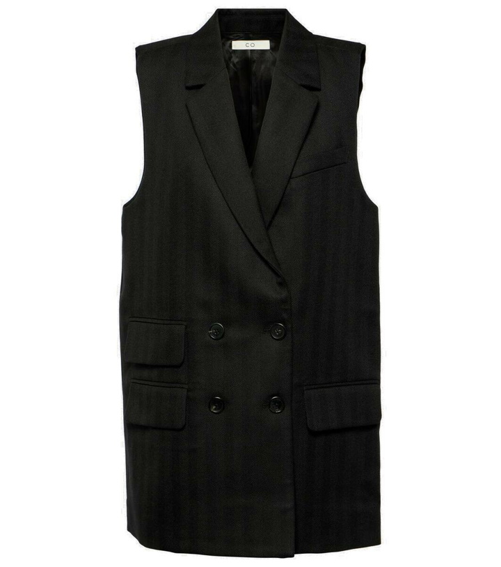 Photo: CO Pinstriped wool vest
