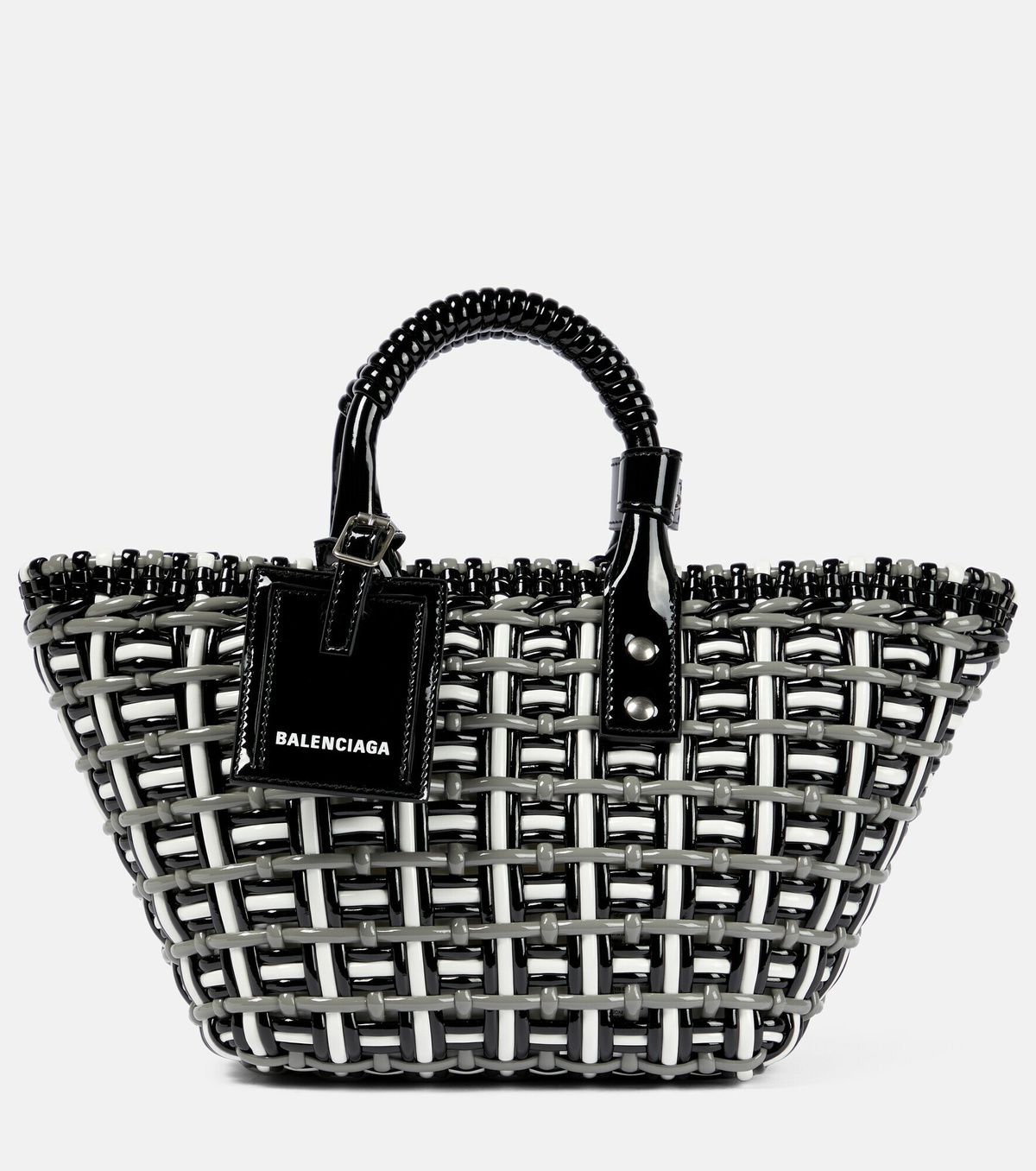 Balenciaga - Bistro Basket XS faux leather tote Balenciaga