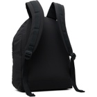 Stone Island Black 9200016 Coated Nylon Metal ECONYL Backpack