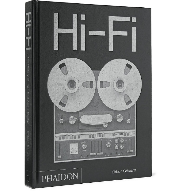 Photo: Phaidon - Hi-Fi The History of High-End Audio Design Hardcover Book - Black