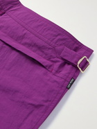 TOM FORD - Slim-Fit Mid-Length Swim Shorts - Purple