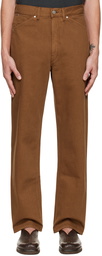 LEMAIRE Brown Seamless Jeans