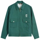 Late Checkout Men's Work Jacket in Green