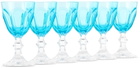 Mario Luca Giusti Blue Dolce Vita Water Glass Set, 6 pcs