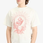 Aries Men's Faded Ex Amino T-Shirt in Off White