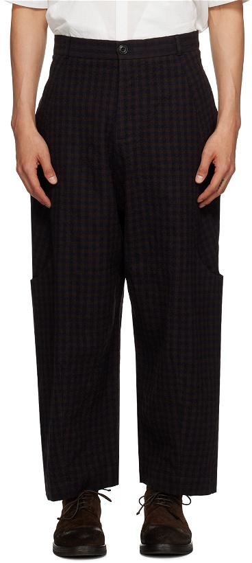 Photo: SAGE NATION Navy & Brown Malay Trousers