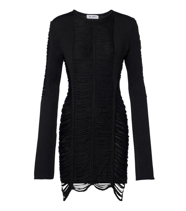 Photo: The Attico Fringed minidress