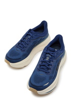 Hoka Bondi 9 Jacquard Mesh-knit Sneakers Navy