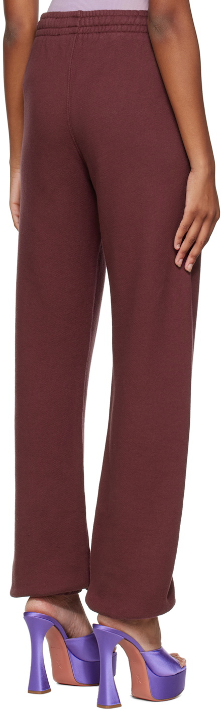 Off-White Burgundy Spray Lounge Pants