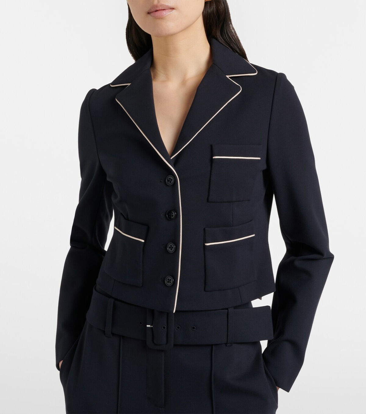 Dorothee Schumacher Emotional Essence cropped blazer