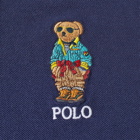 Polo Ralph Lauren Men's Outdoor Bear Polo Shirt in French Navy