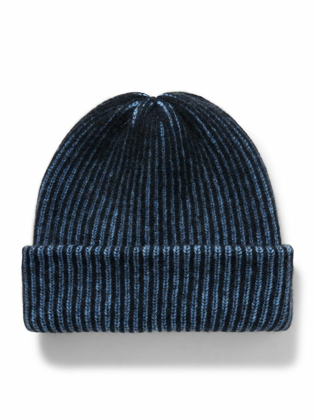 The Elder Statesman - Parker Ribbed Cashmere Beanie The  display picture 3