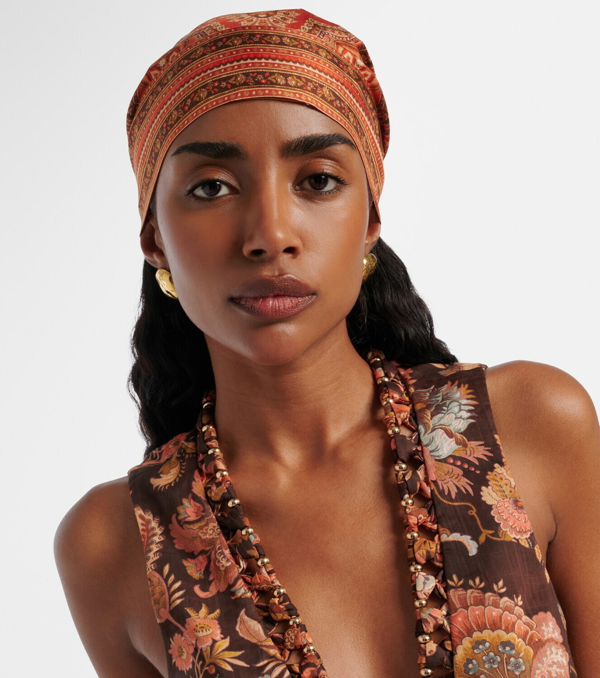 Zimmermann Paisley silk scarf