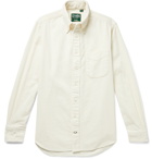 Gitman Vintage - Slim-Fit Button-Down Collar Cotton-Corduroy Shirt - Neutrals