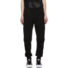 Alexander McQueen Black Jogger Lounge Pants