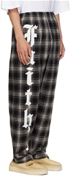 Faith Connexion Black Pyjama Lounge Pants