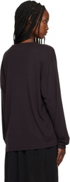 Studio Nicholson Brown Simmons Jersey T-shirt