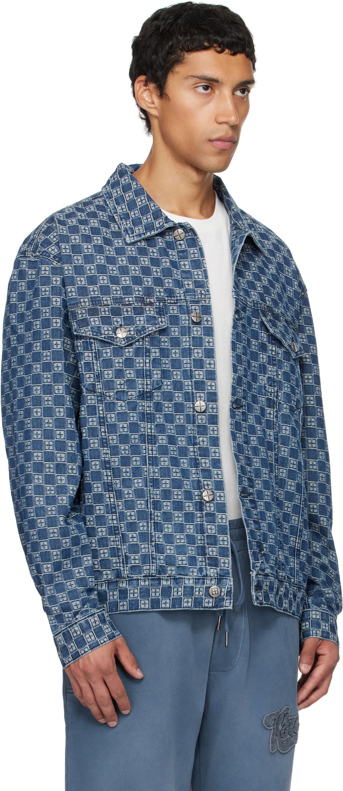 Ksubi Blue Oh G Klassik Denim Jacket