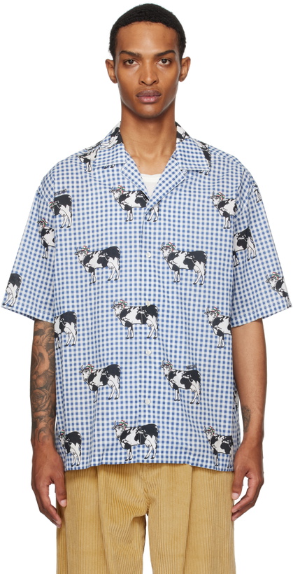 Photo: Moschino Blue Archive Cow Shirt