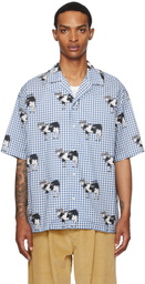 Moschino Blue Archive Cow Shirt
